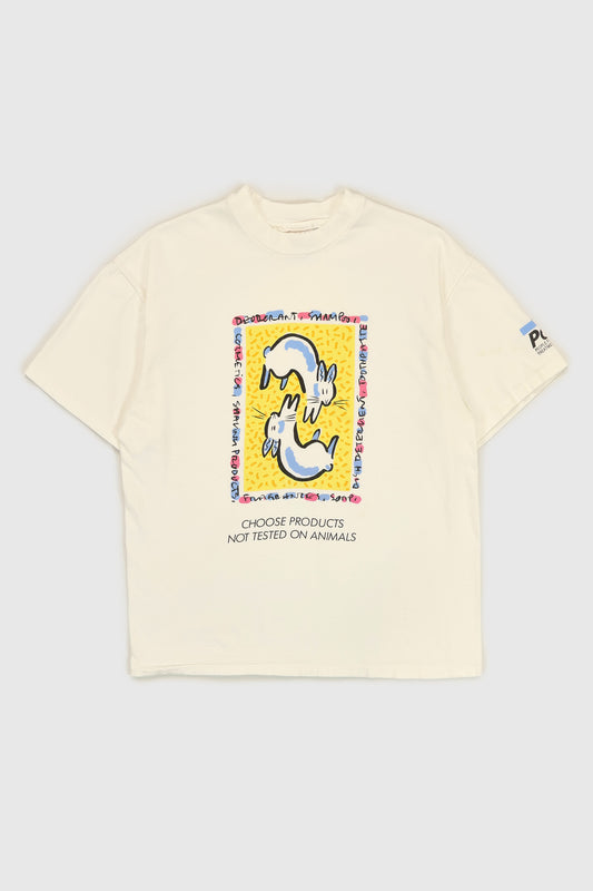 Vintage PETA Bunny Tee Image 0