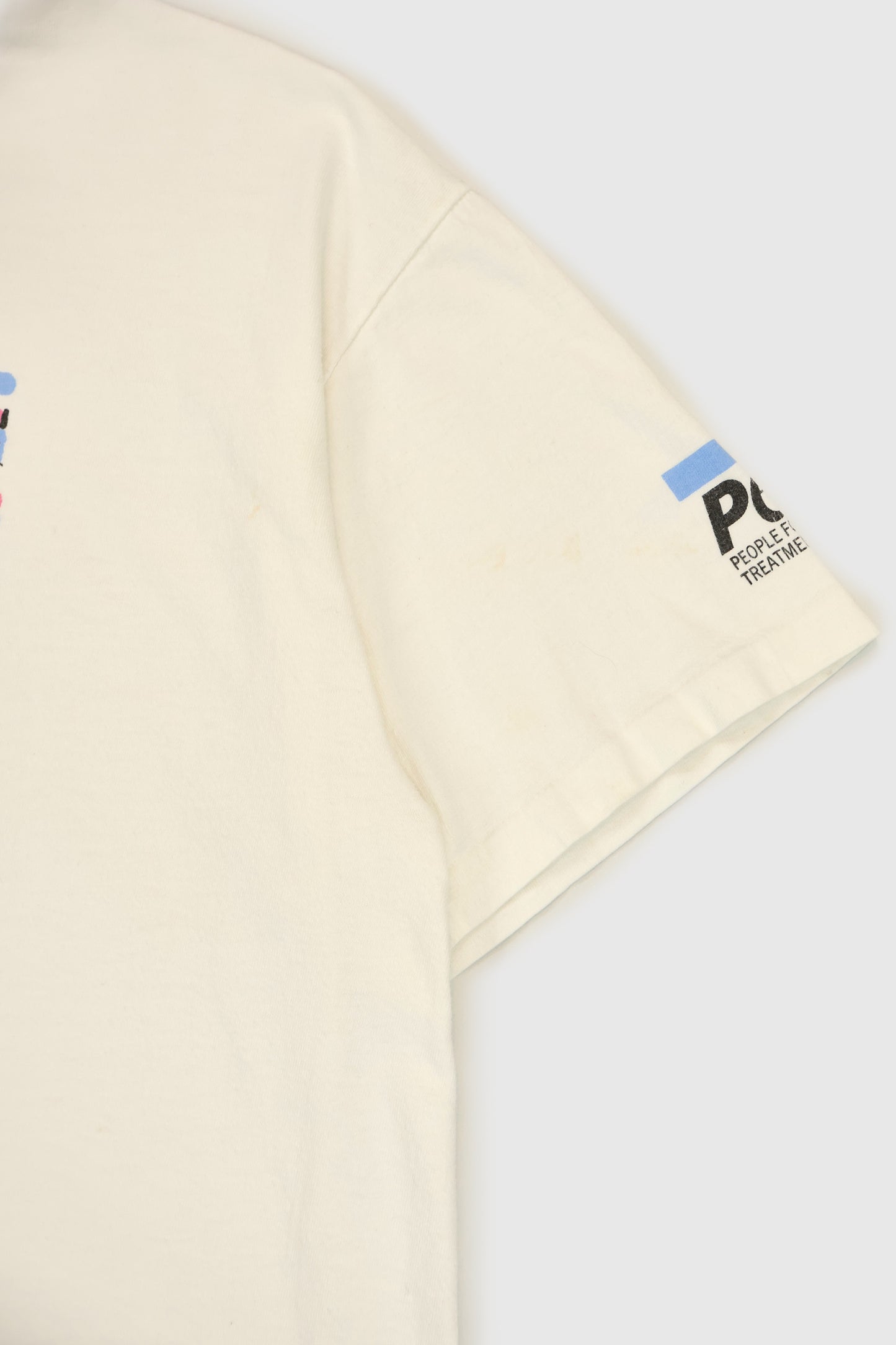 Vintage PETA Bunny Tee Image 6