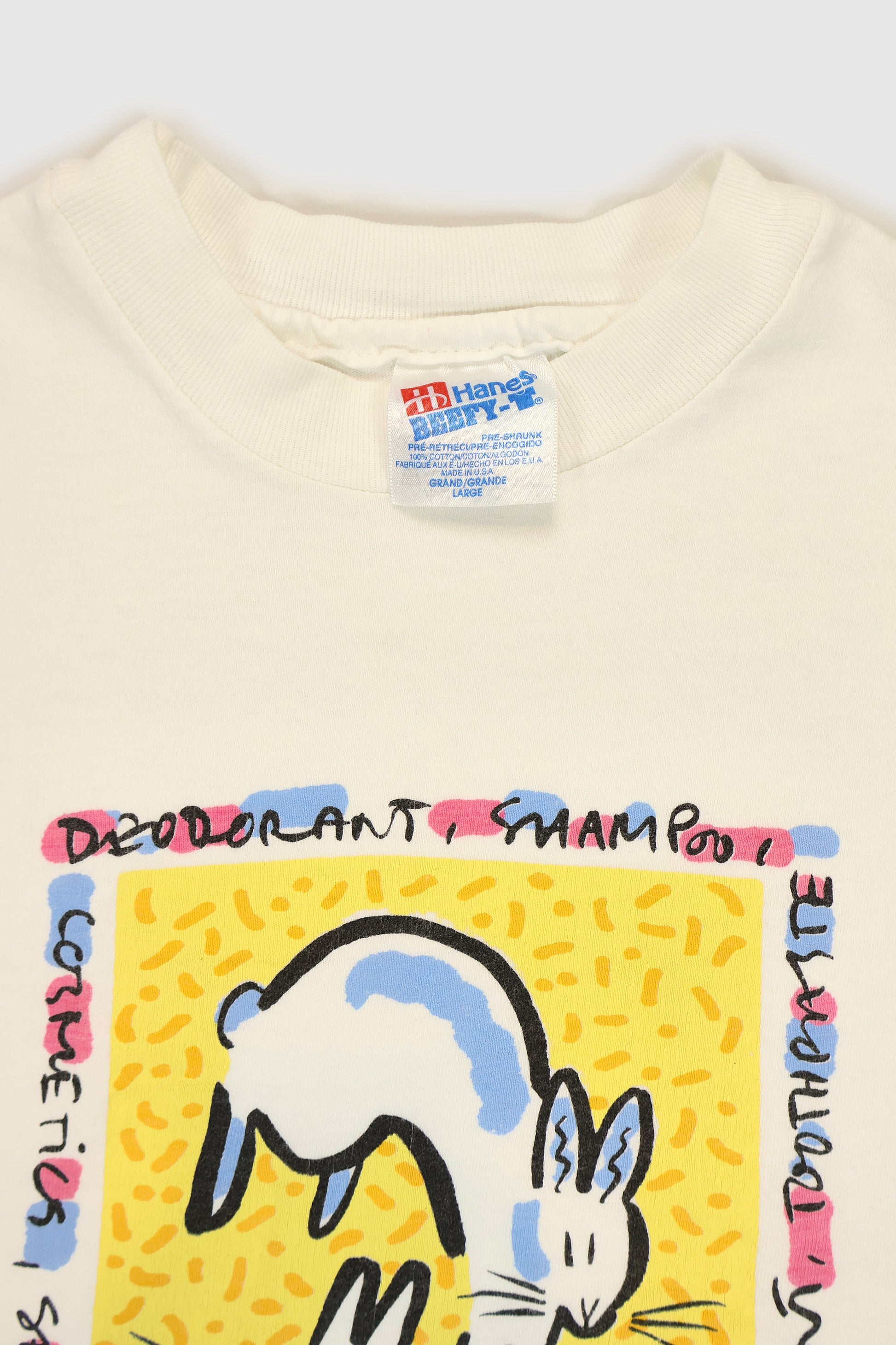 Vintage PETA Bunny Tee Image 2