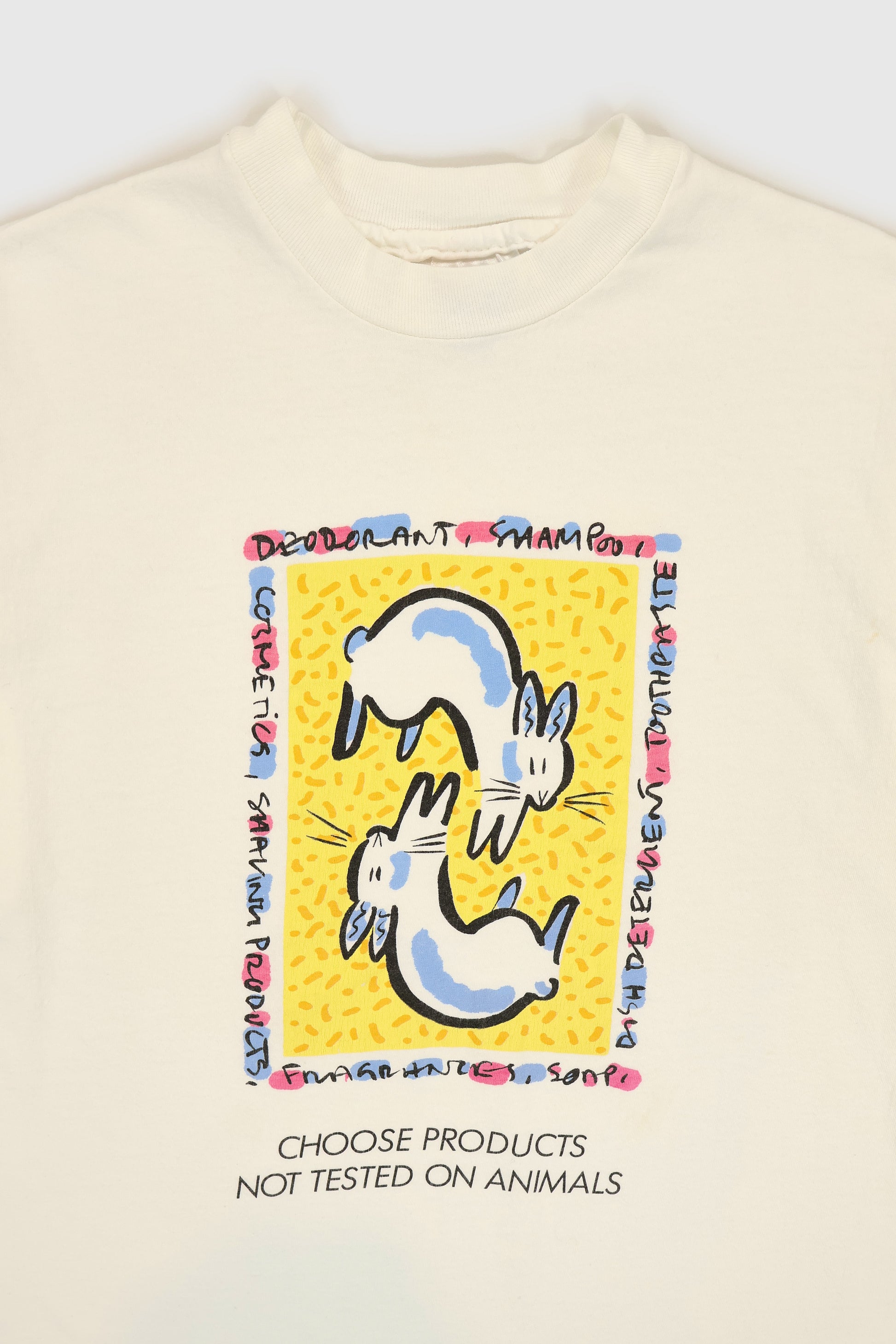 Vintage PETA Bunny Tee Image 5