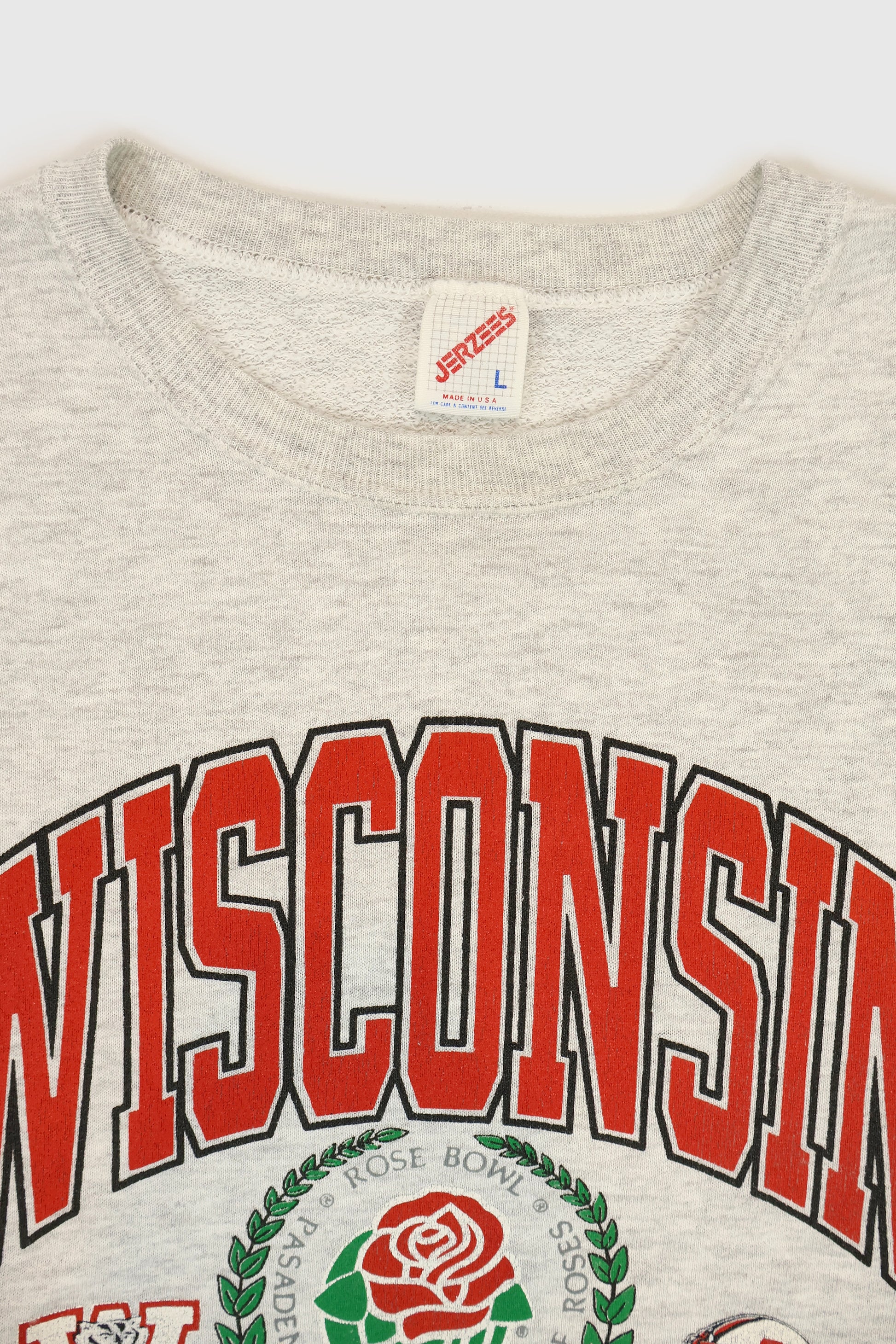 Vintage Wisconsin Badgers 1994 Rose Bowl Crewneck Image 3