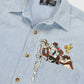 Vintage Looney Tunes Button-Down Shirt Image 1