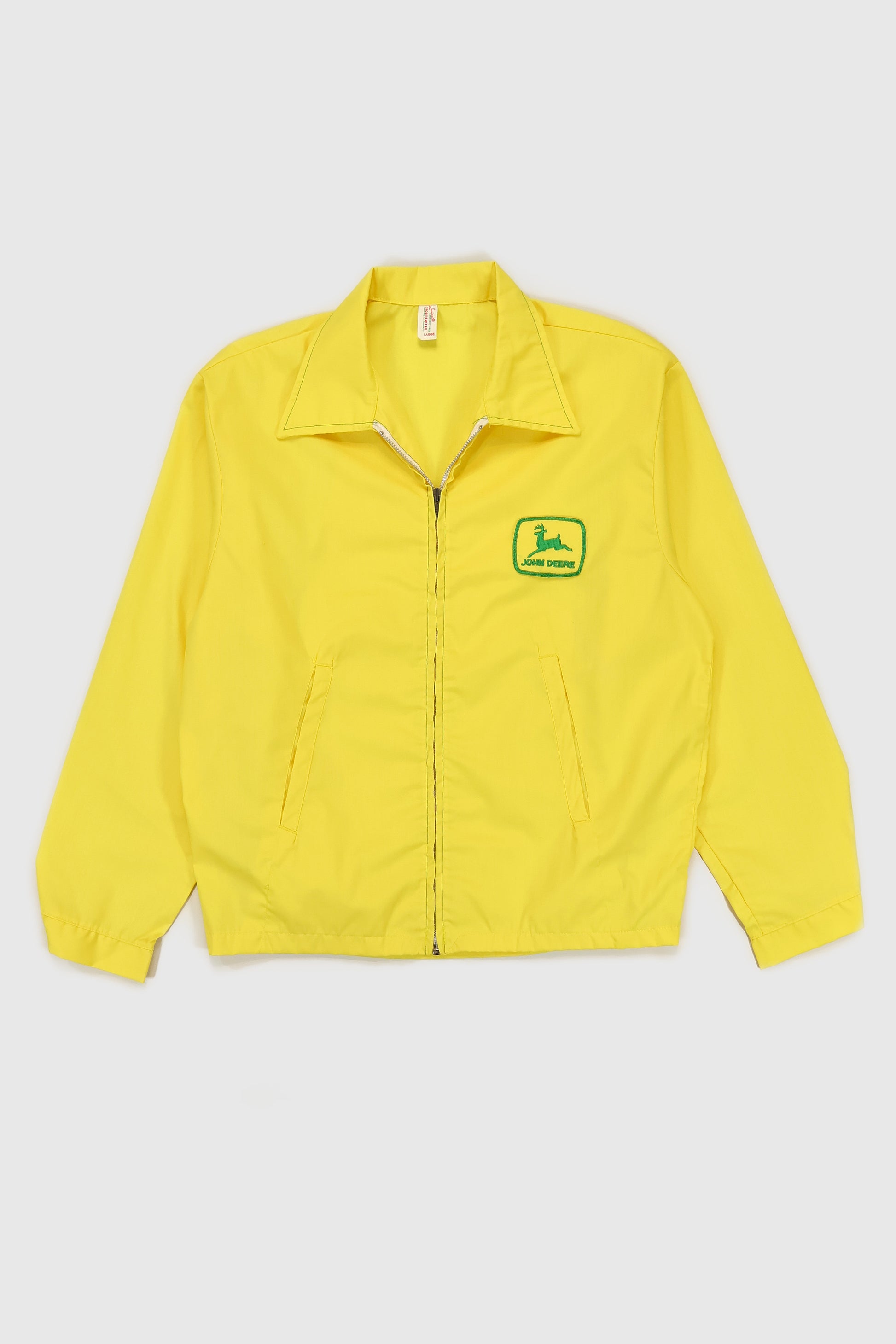 Vintage John Deere Lightweight Full Zip Jacket Image 0