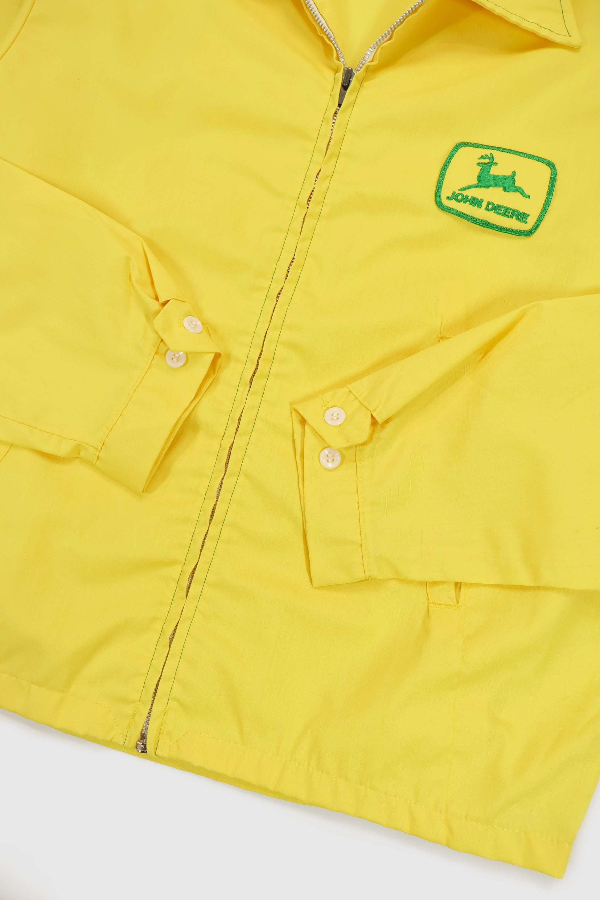 Vintage John Deere Lightweight Full Zip Jacket Image 5