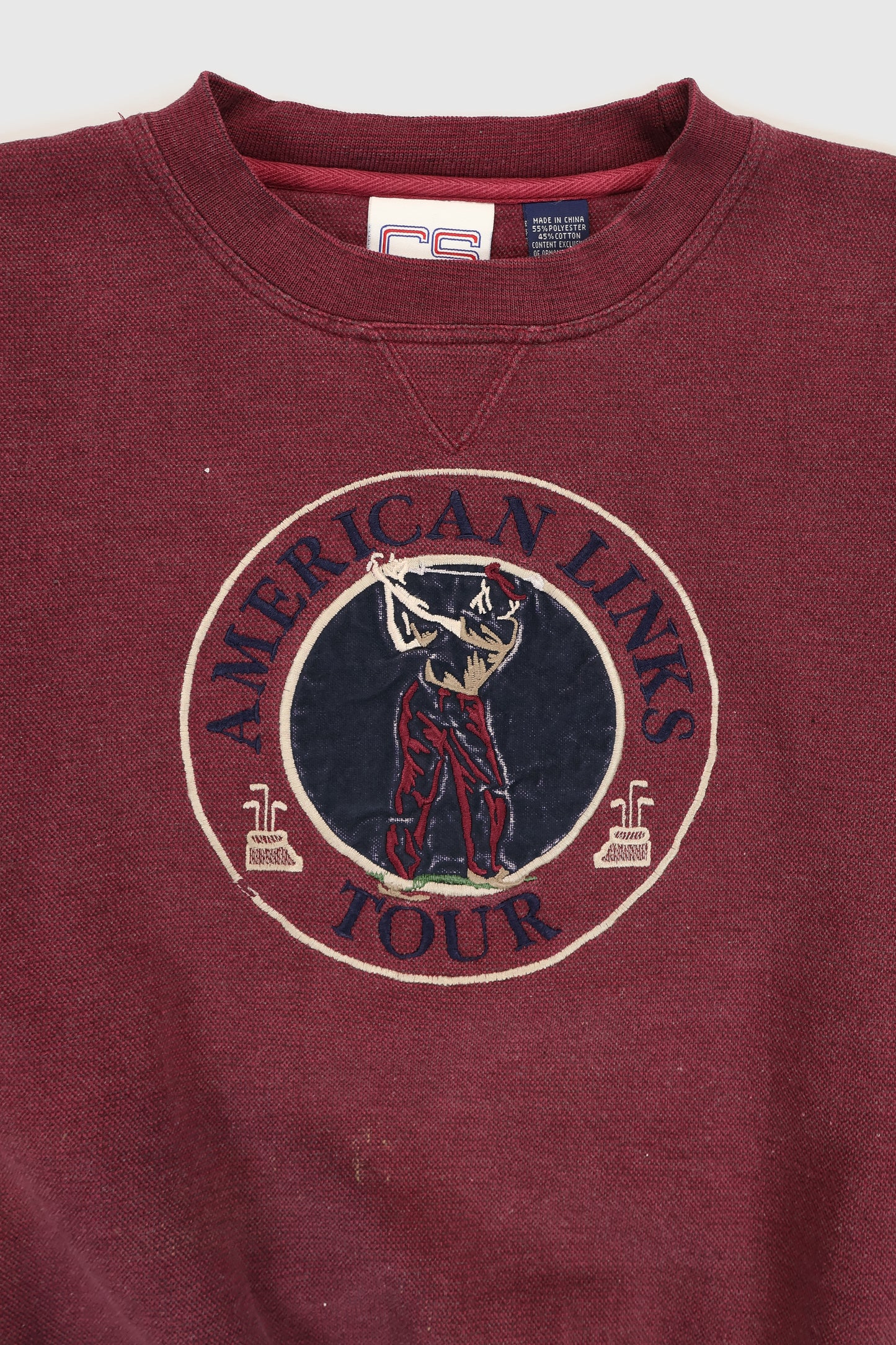 Vintage American Links Golf Crewneck Image 2