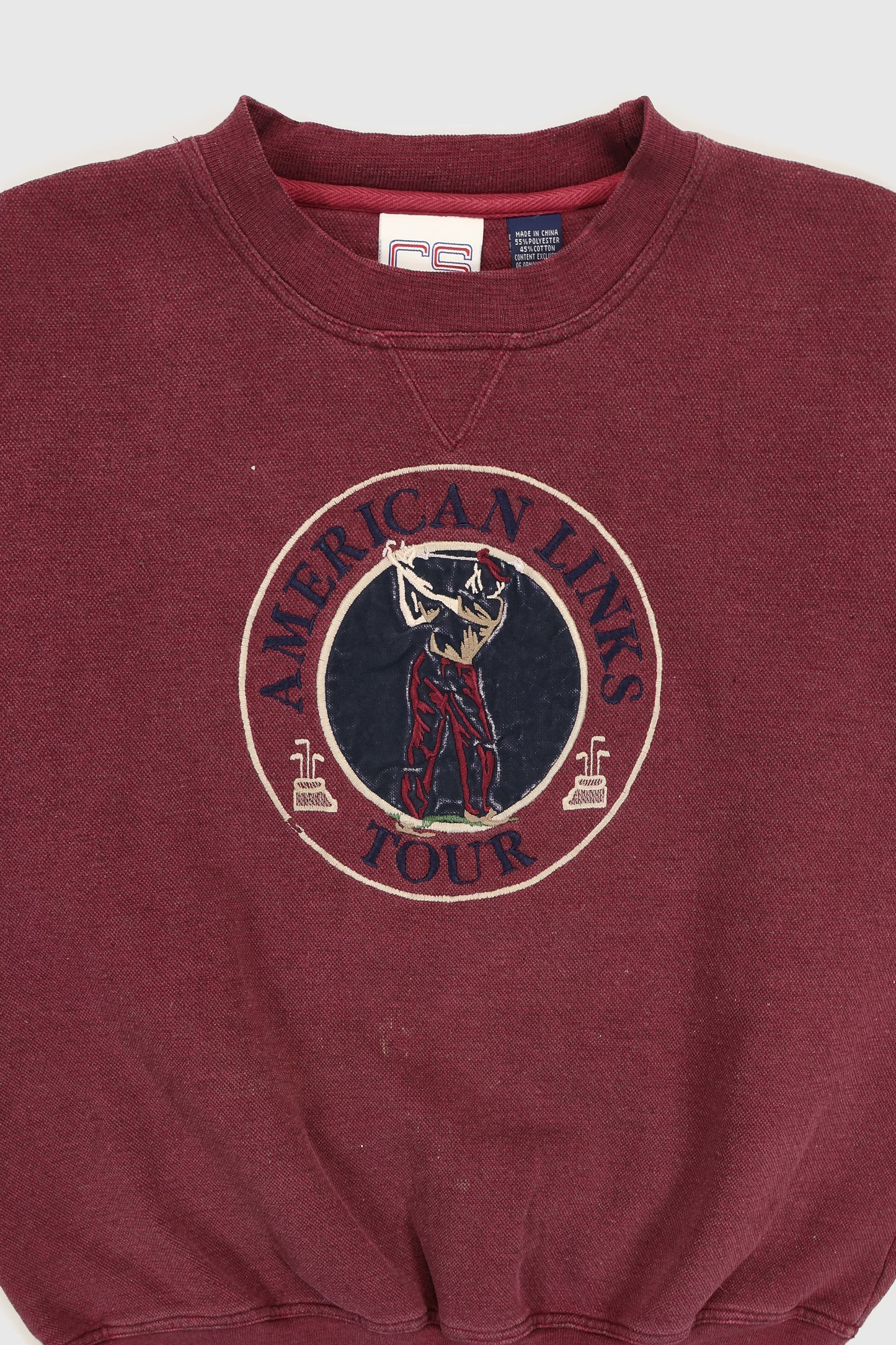 Vintage American Links Golf Crewneck Image 1