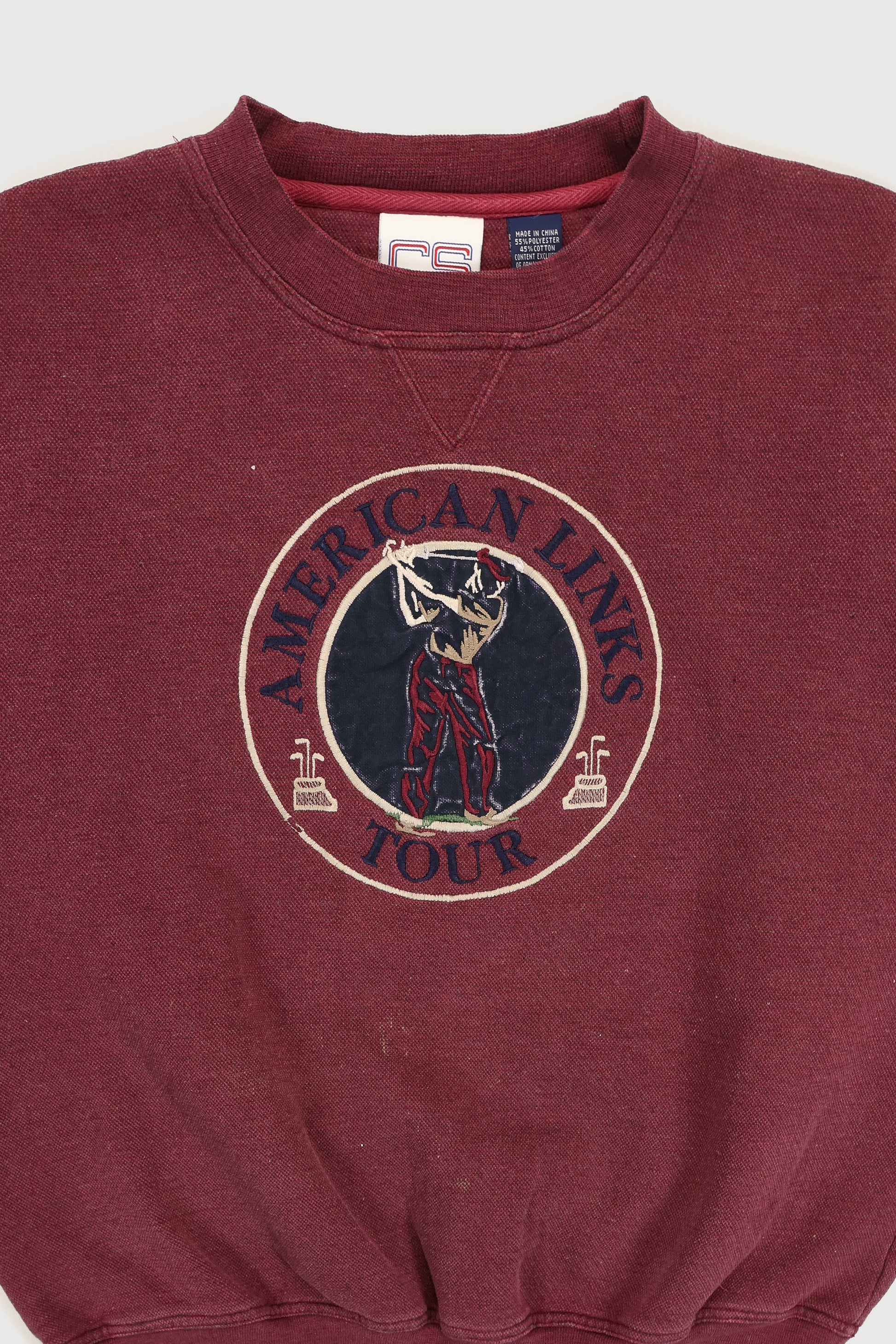 Vintage American Links Golf Crewneck Image 1
