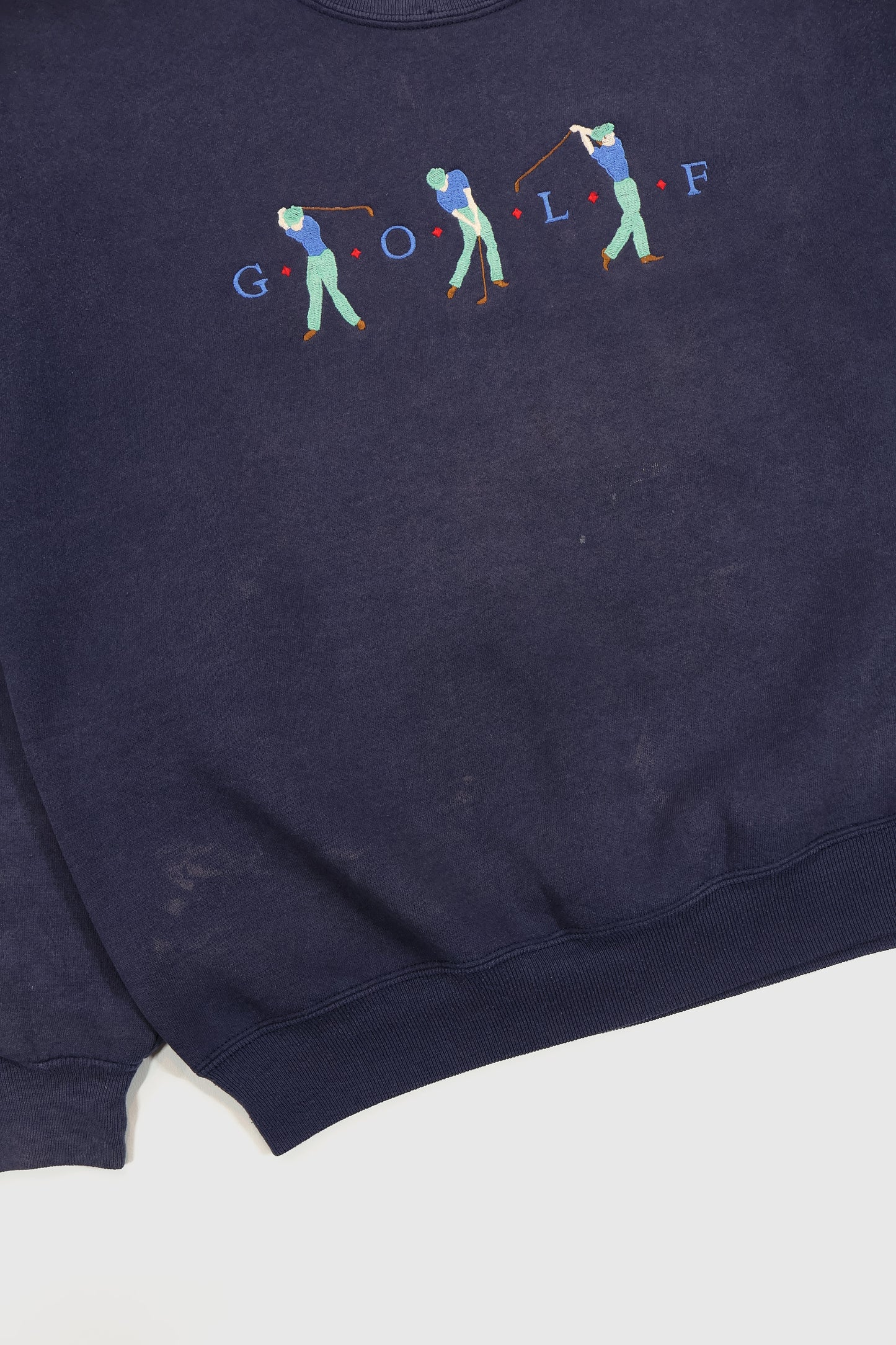 Vintage Embroidered Golf Crewneck Image 4