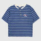 Vintage Calvin Klein Short Sleeve Henley Shirt Image 0