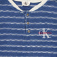 Vintage Calvin Klein Short Sleeve Henley Shirt Image 3