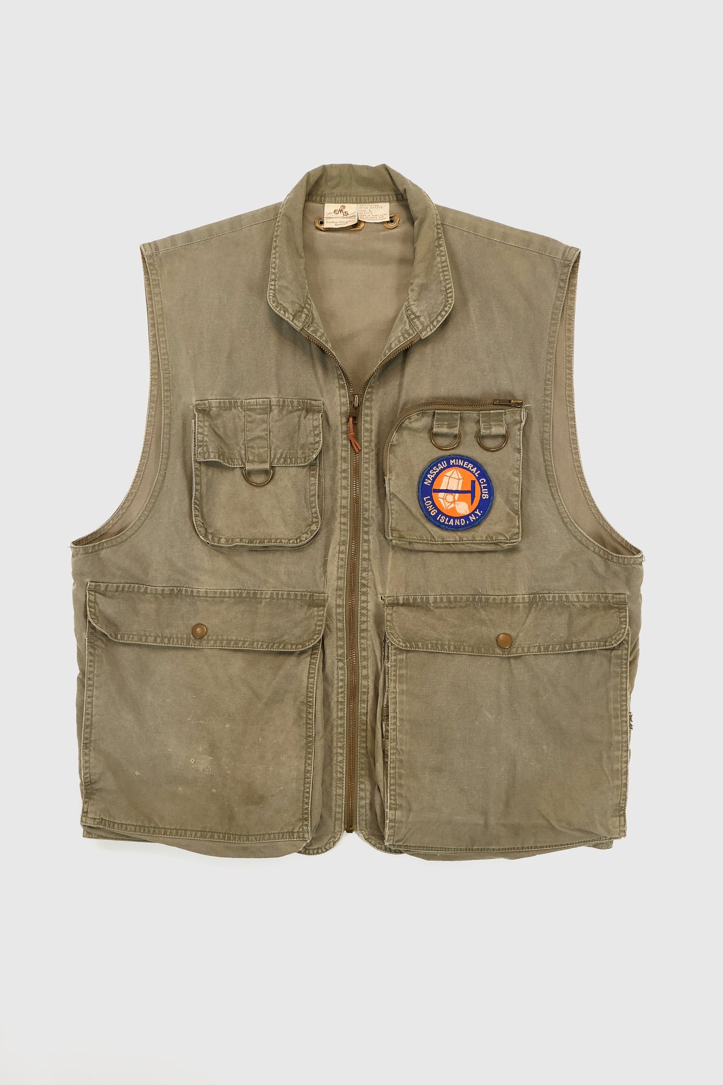Vintage Nassau Mineral Club Outdoor Vest Image 0
