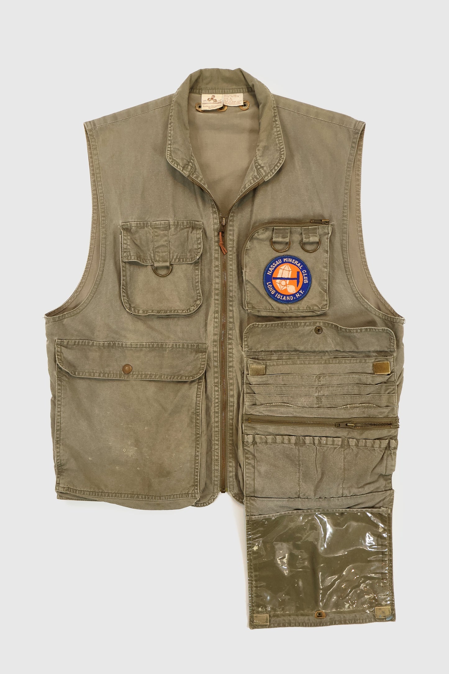 Vintage Nassau Mineral Club Outdoor Vest Image 3