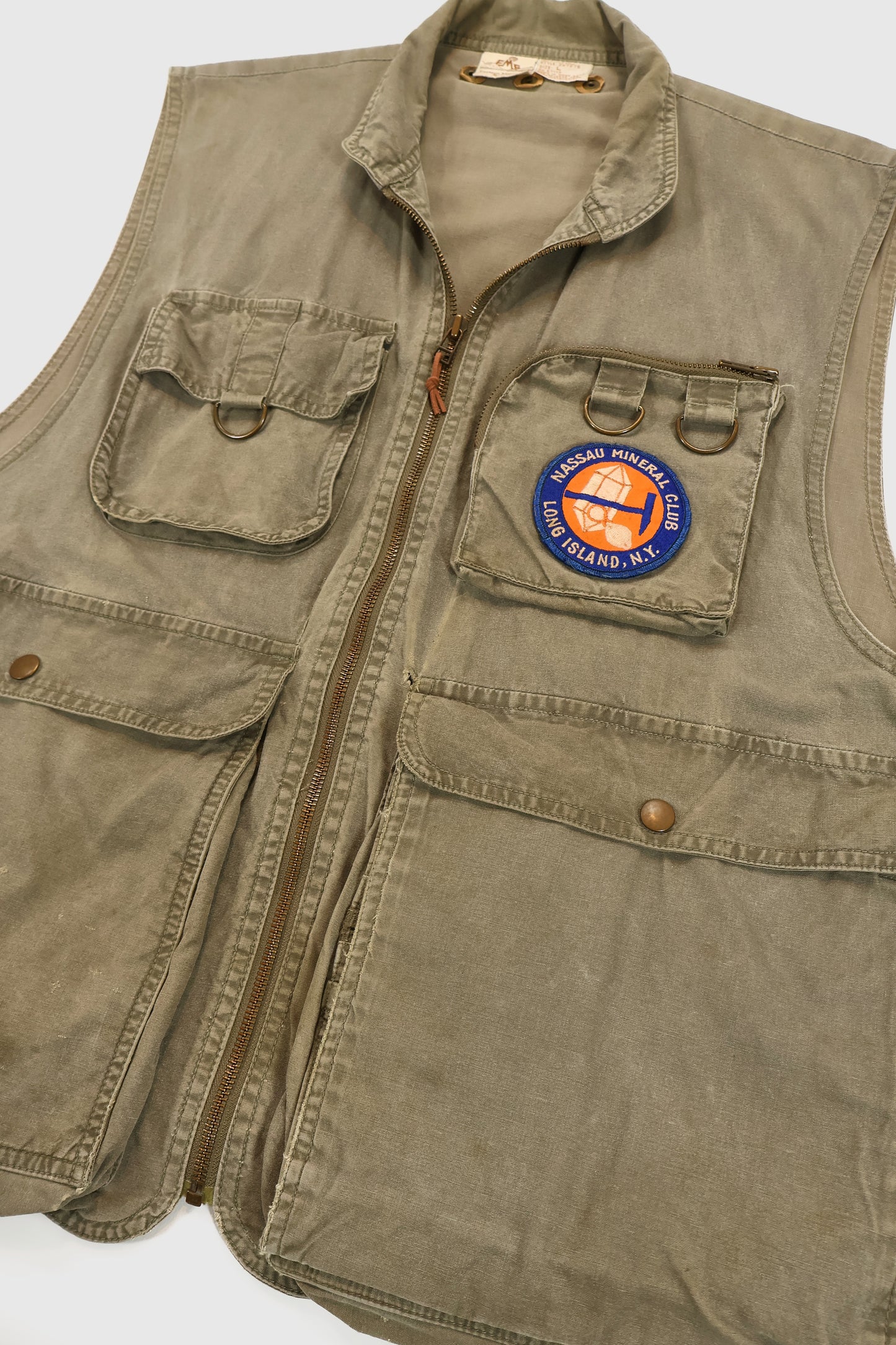 Vintage Nassau Mineral Club Outdoor Vest Image 1