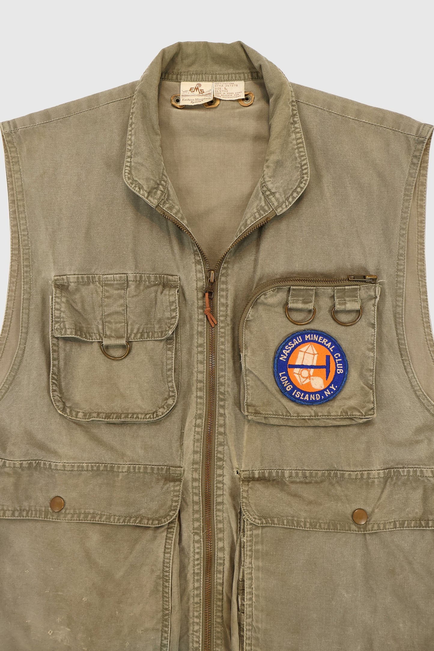 Vintage Nassau Mineral Club Outdoor Vest Image 6