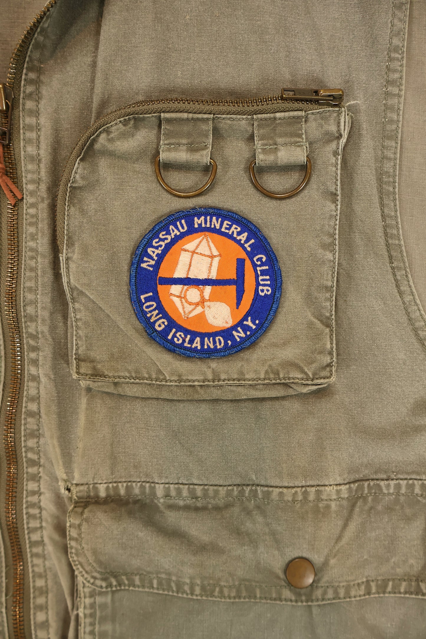Vintage Nassau Mineral Club Outdoor Vest Image 8