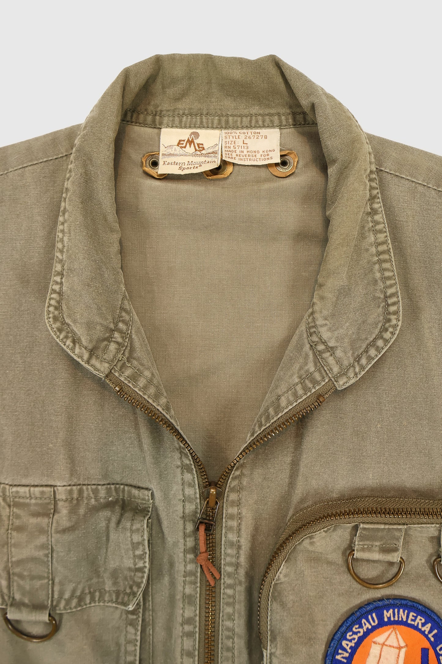 Vintage Nassau Mineral Club Outdoor Vest Image 5