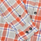 Vintage Grey Plaid Flannel Button-Down Shirt Image 3