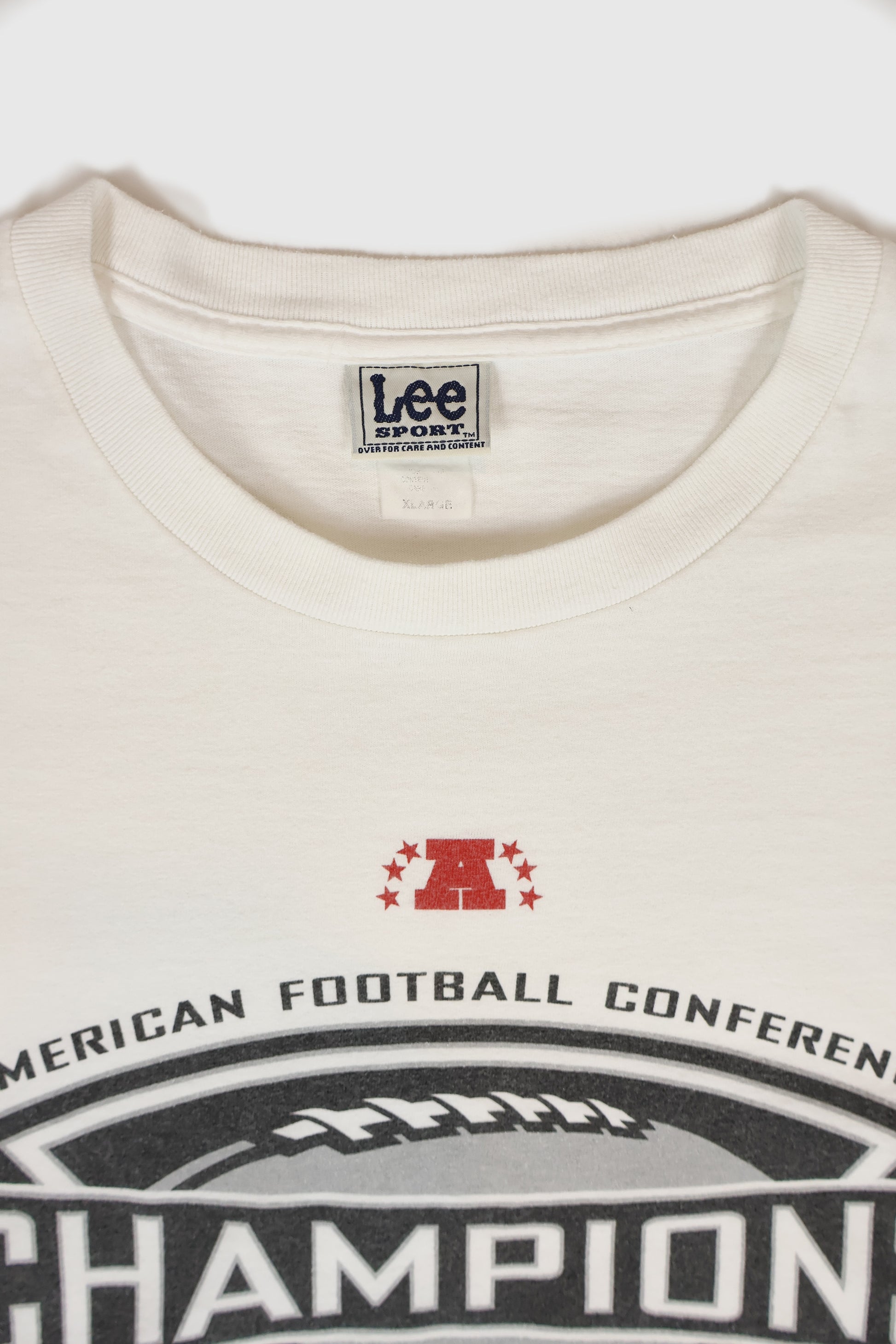 Vintage Oakland Raiders 2002 AFC Champions Tee Image 2