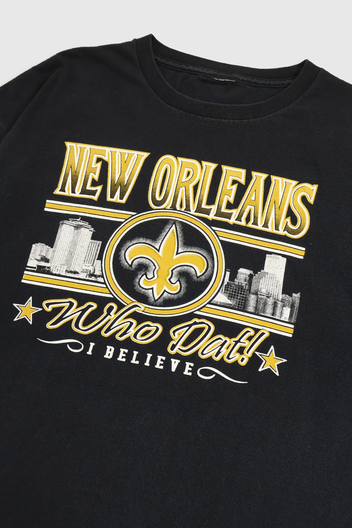 Vintage New Orleans Saints Who Dat Tee Image 1