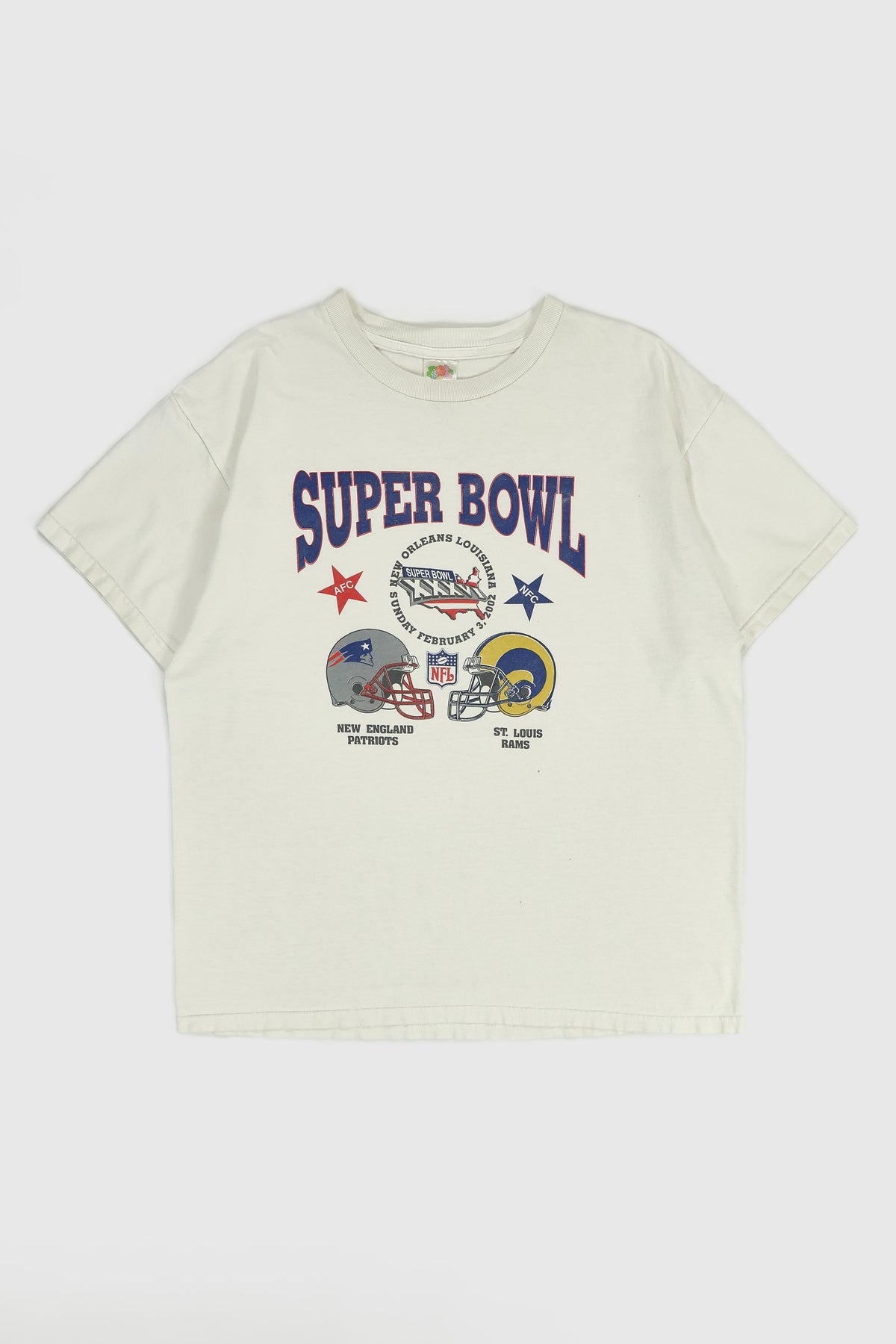 Vintage Super Bowl XXXVI Tee Image 0