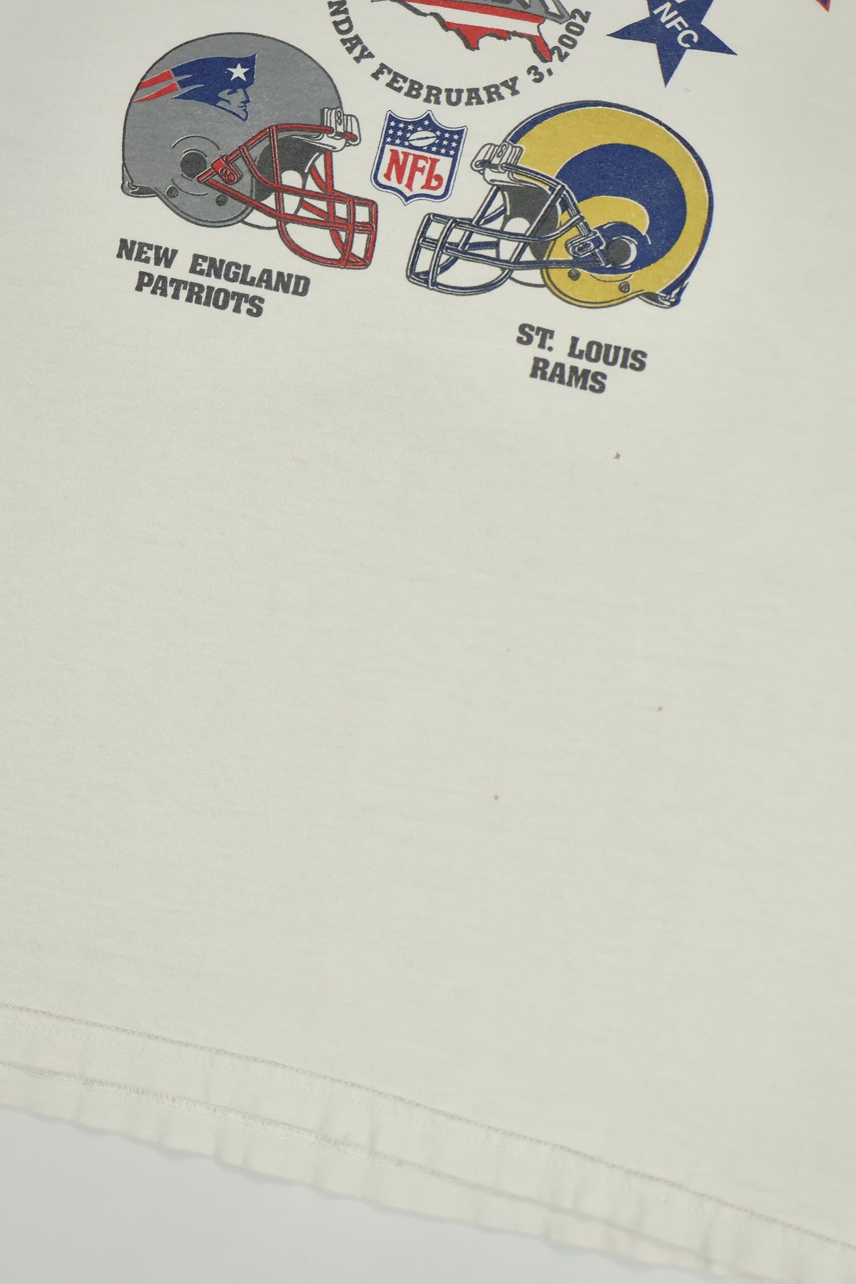 Vintage Super Bowl XXXVI Tee Image 6