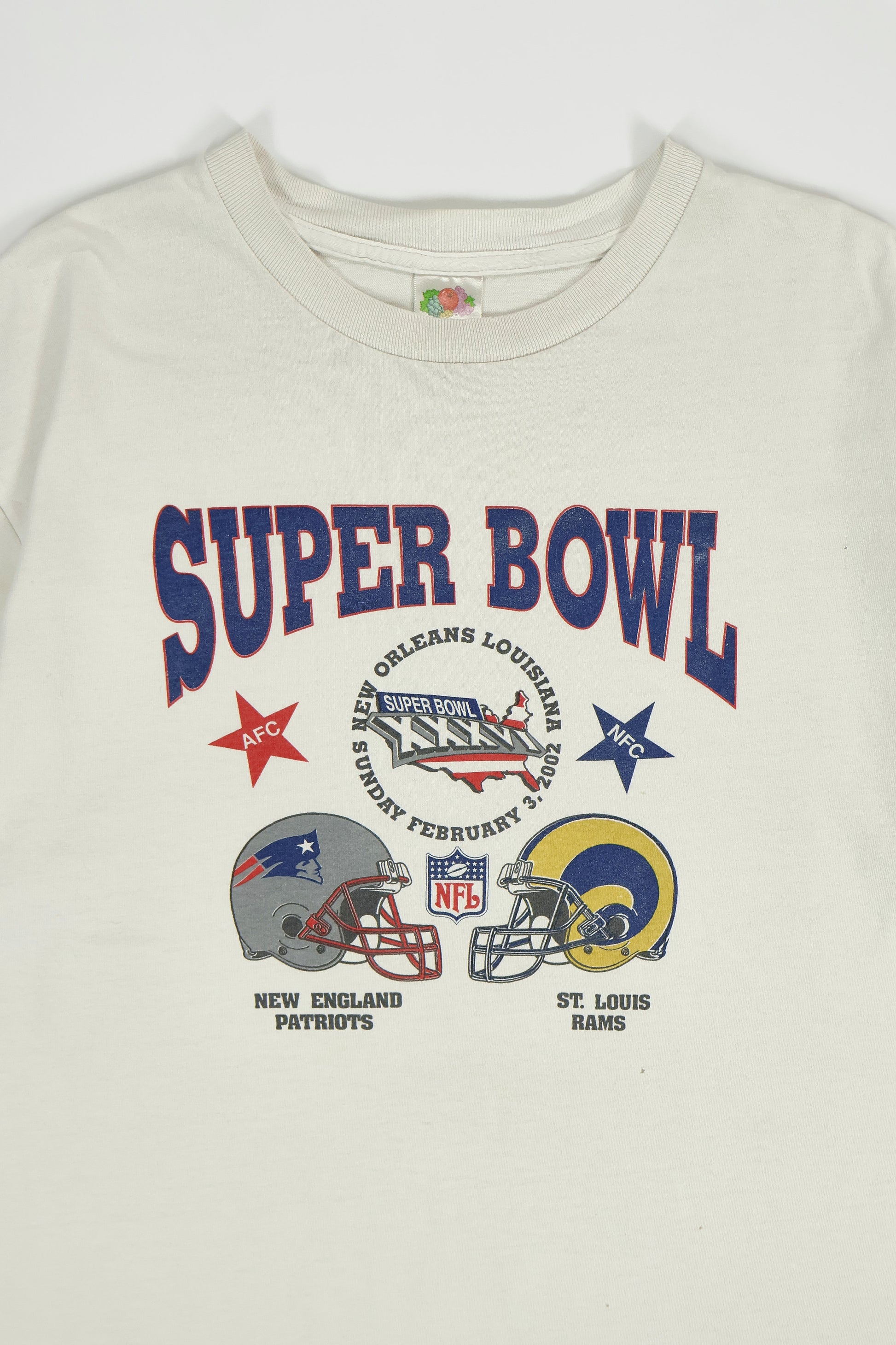 Vintage Super Bowl XXXVI Tee Image 3