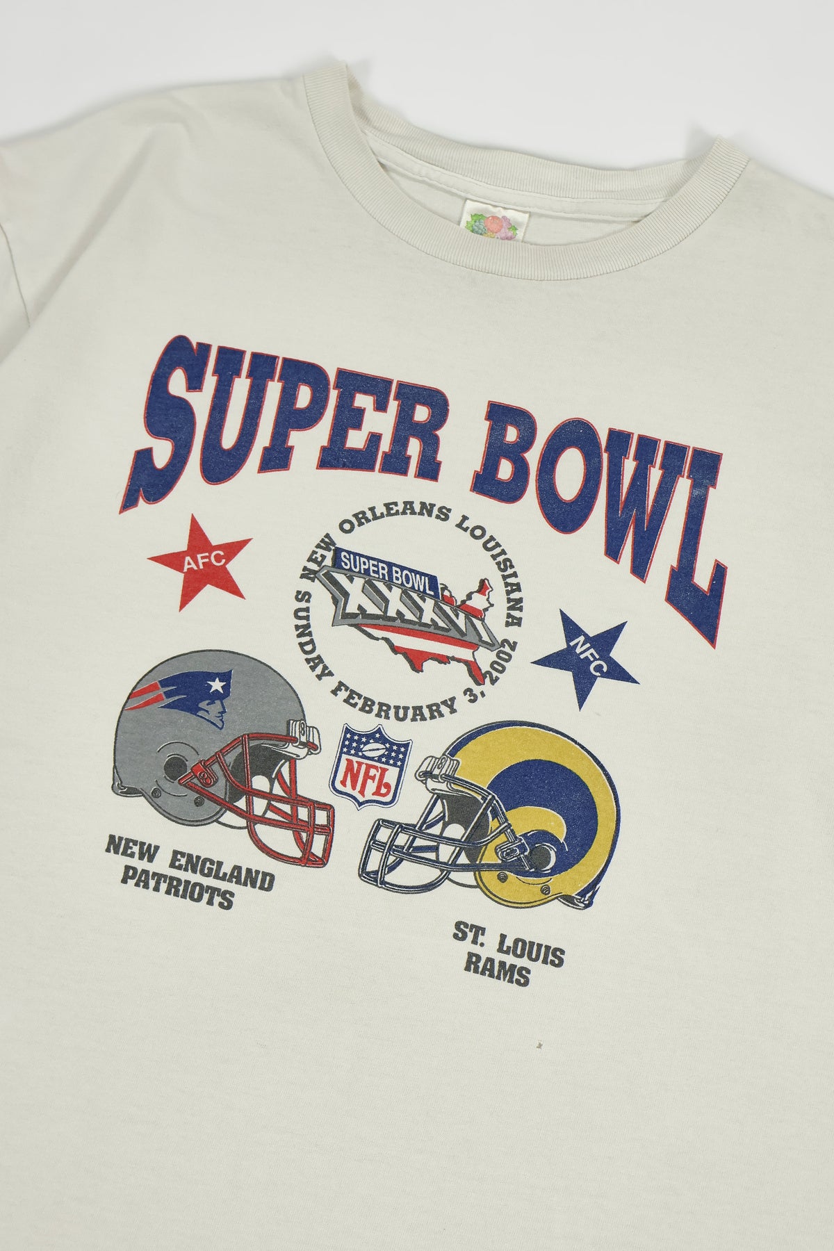 Vintage Super Bowl XXXVI Tee Image 1