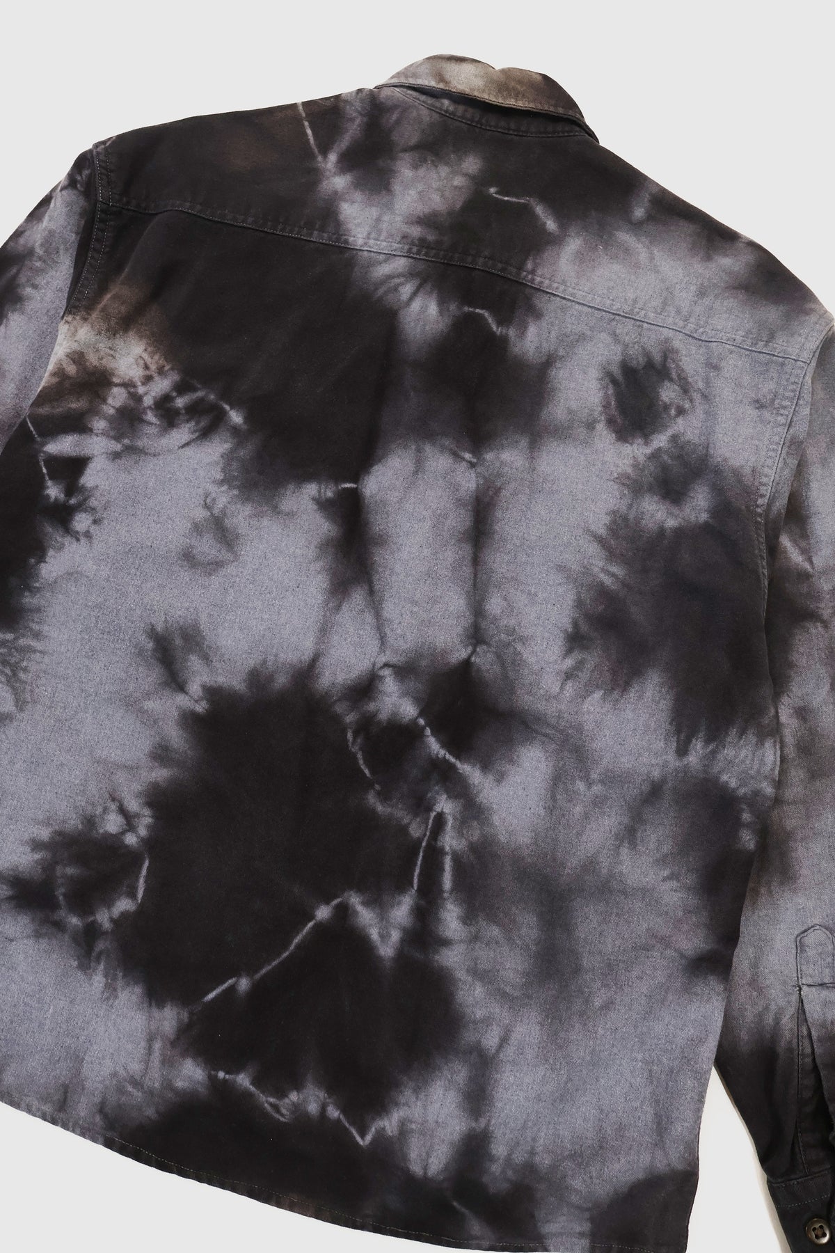 Vintage Dyed Button-Down Shirt Image 5