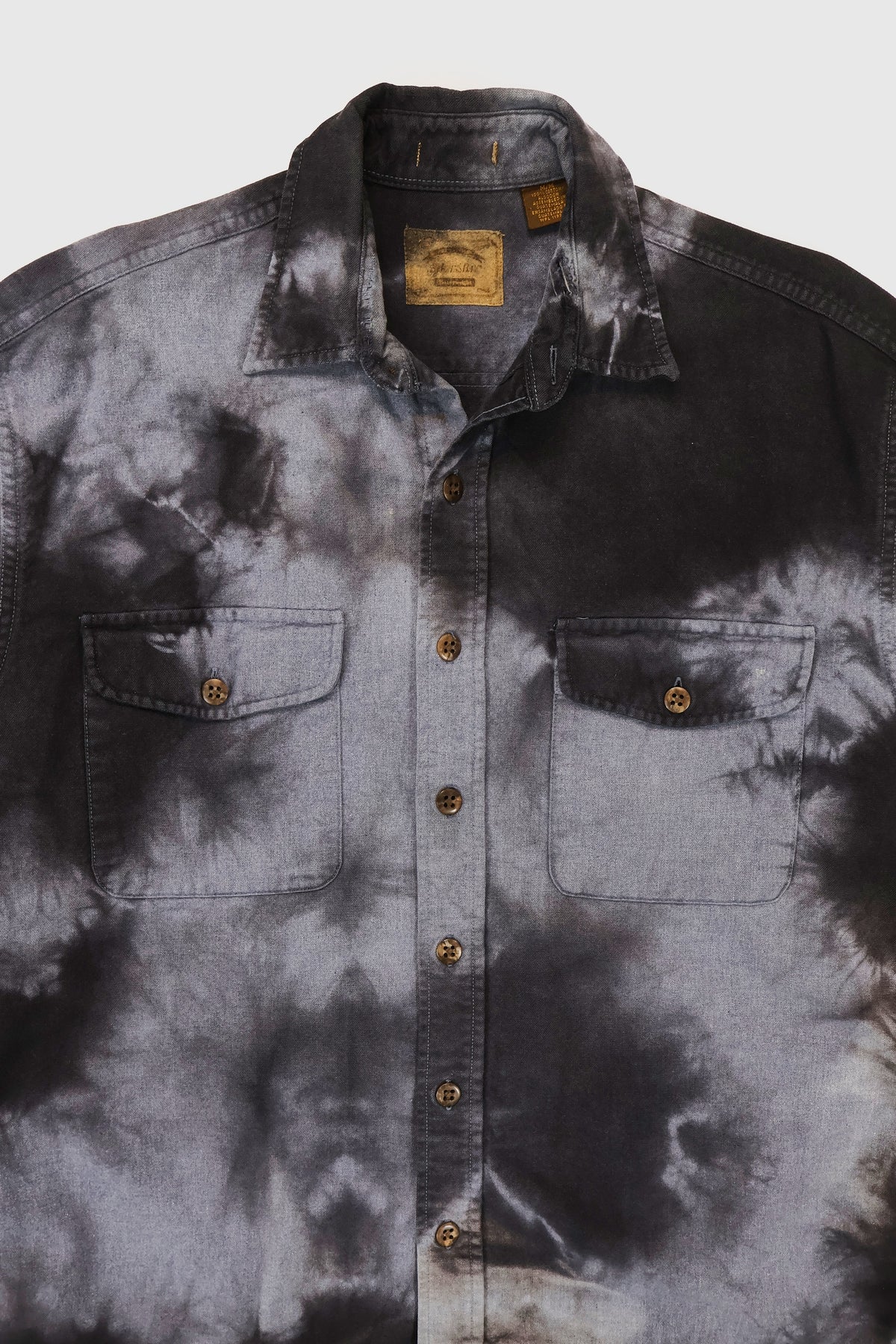 Vintage Dyed Button-Down Shirt Image 6
