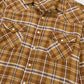 Vintage Lightweight Western Snap Button-Down Shirt Image 1