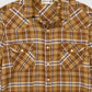 Vintage Lightweight Western Snap Button-Down Shirt Image 4