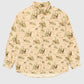 Vintage Cabela's Buck Pattern Flannel Button-Down Shirt Image 0