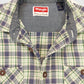 Vintage Y2k Wrangler Cropped Button-Down Shirt Image 2