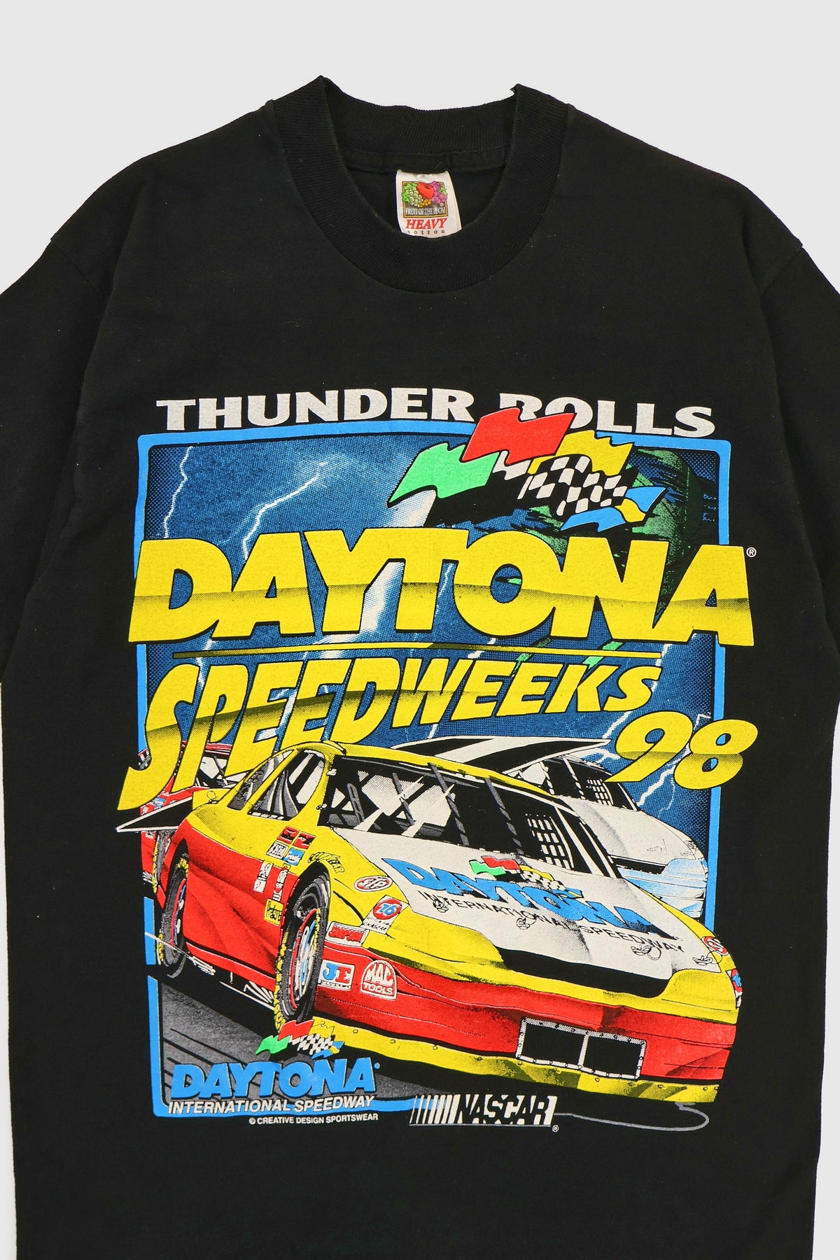 Vintage NASCAR Daytona 98 Tee Image 4
