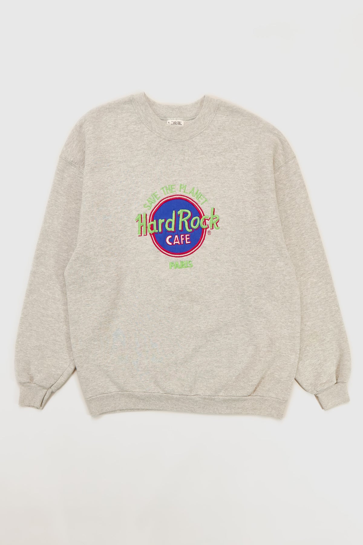 Vintage Hard Rock Cafe Paris Crewneck Sweatshirt Image 0