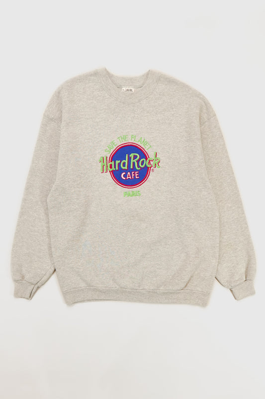 Vintage Hard Rock Cafe Paris Crewneck Sweatshirt Image 0