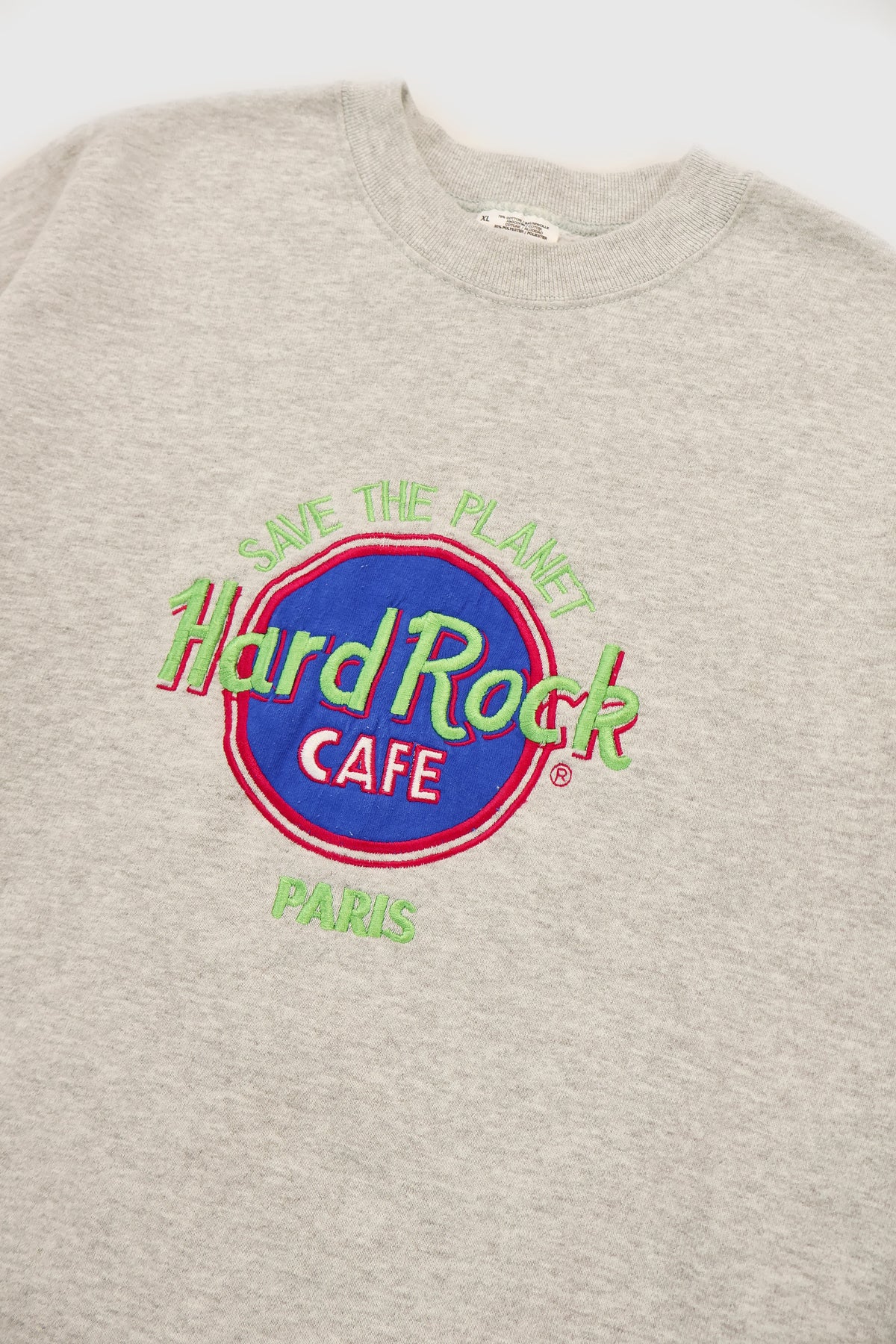 Vintage Hard Rock Cafe Paris Crewneck Sweatshirt Image 1