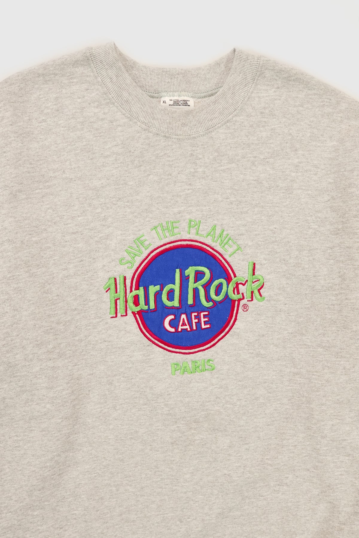 Vintage Hard Rock Cafe Paris Crewneck Sweatshirt Image 3