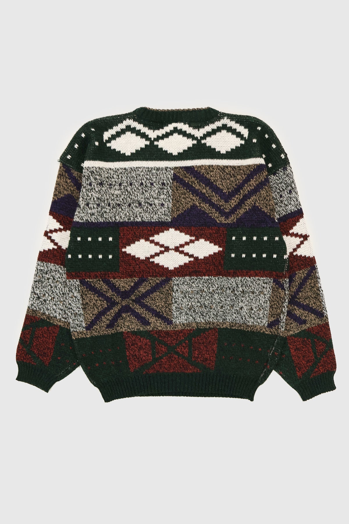 Vintage Geo Pattern Sweater Image 1