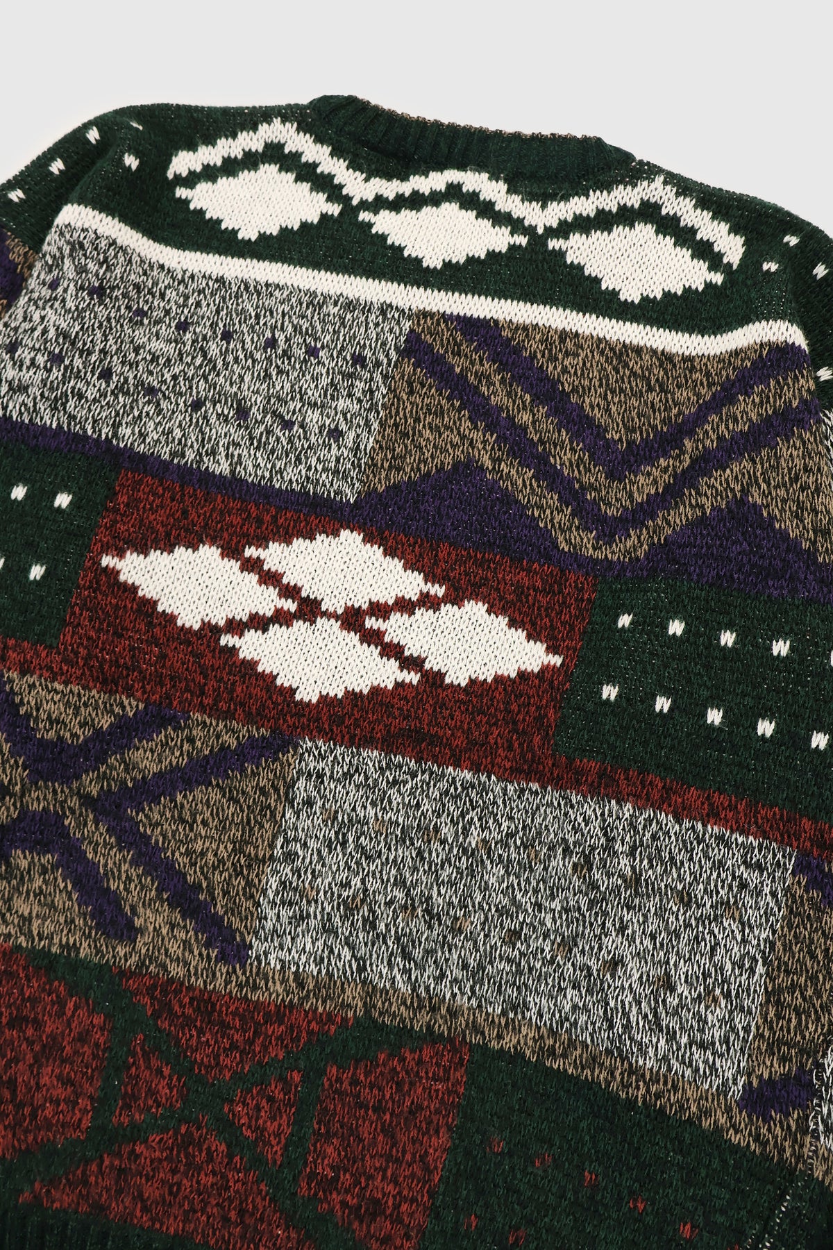 Vintage Geo Pattern Sweater Image 5
