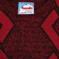Vintage Red Geo Pattern Sweater Image 3