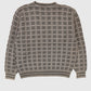 Vintage Block Pattern Sweater Image 3