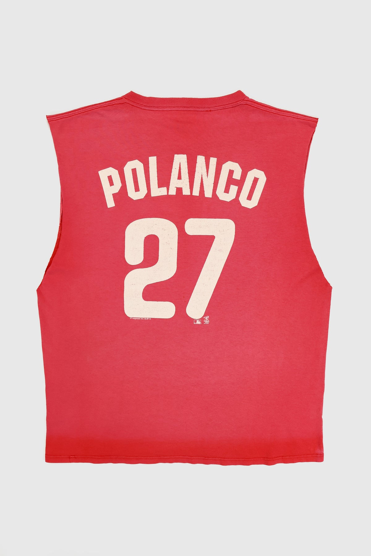 Vintage Philadelphia Phillies Plácido Polanco Sleeveless Tee Image 1