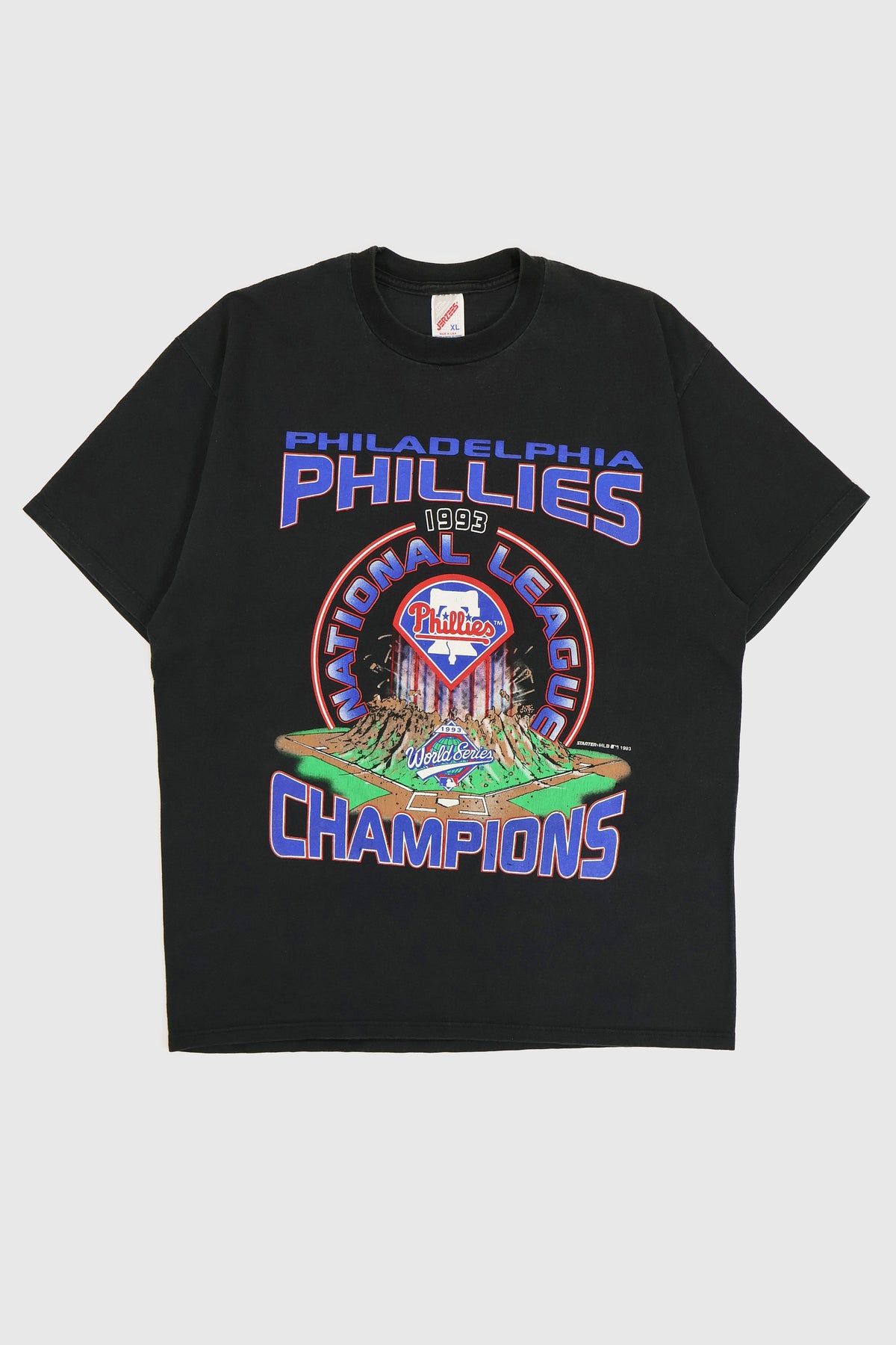 Vintage Philadelphia Phillies 1993 National League Champions Tee Image 0