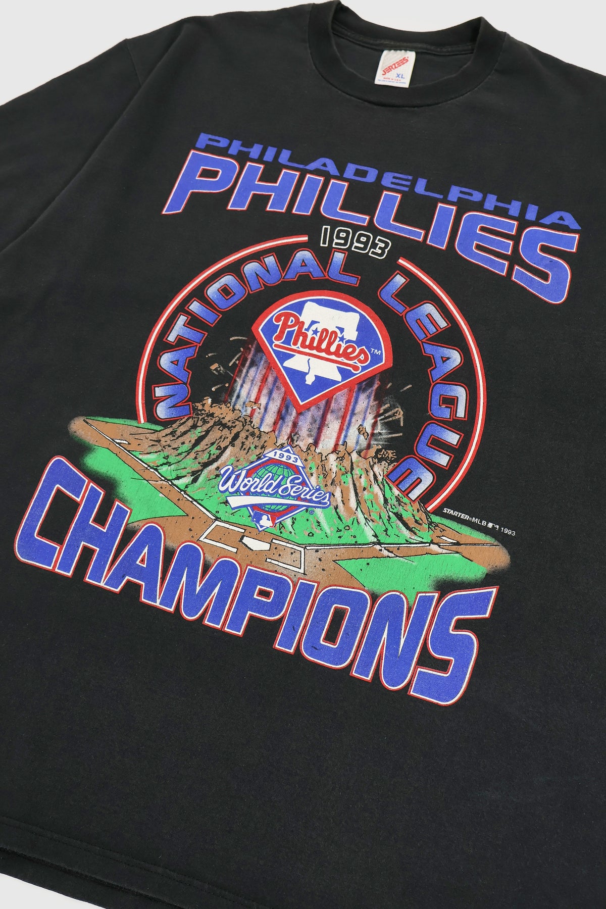 Vintage Philadelphia Phillies 1993 National League Champions Tee Image 1
