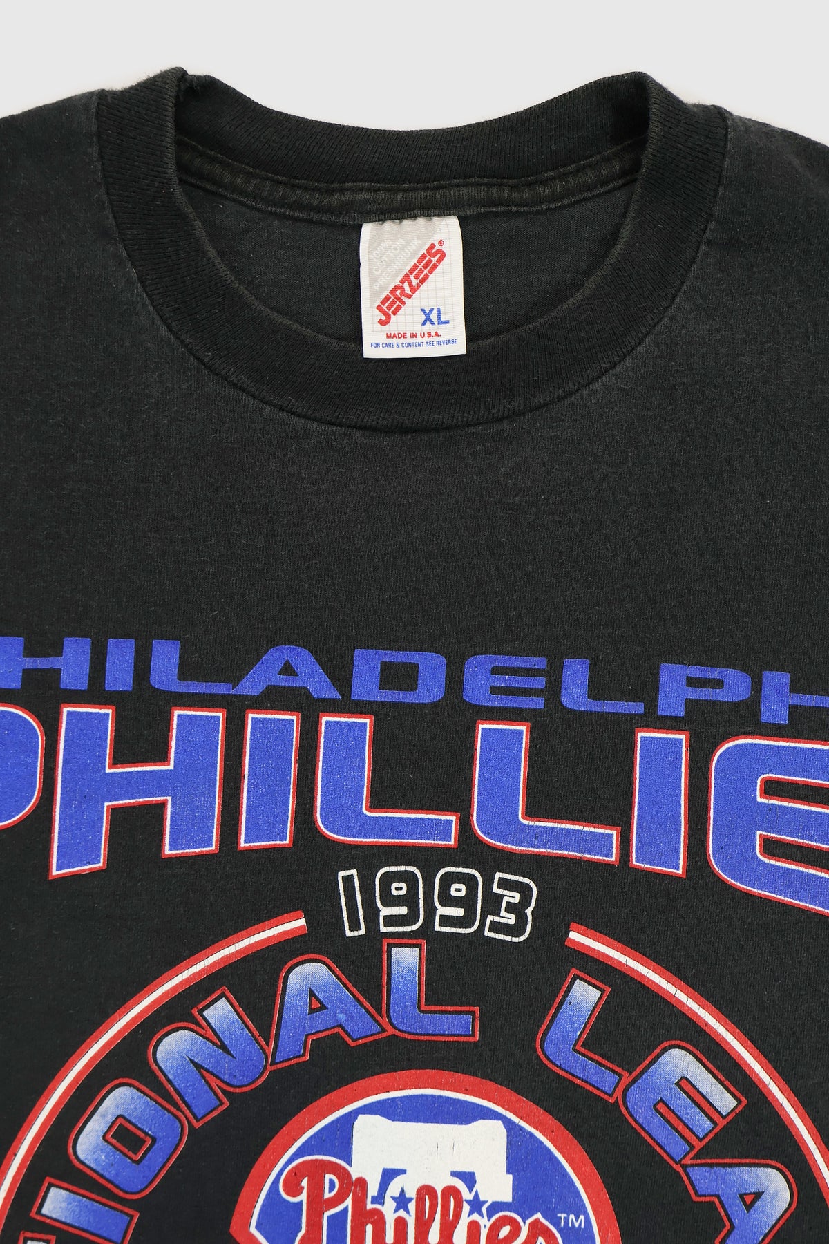 Vintage Philadelphia Phillies 1993 National League Champions Tee Image 2