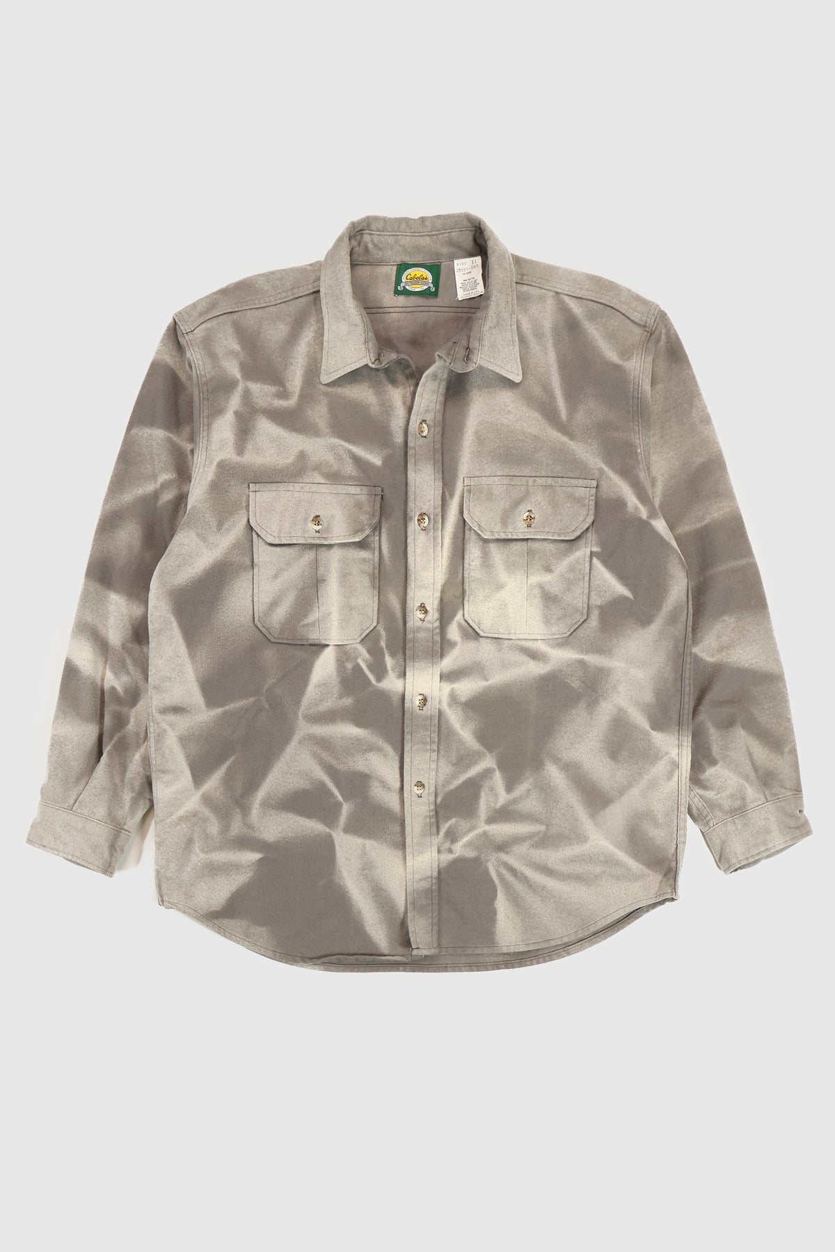Vintage Cabela's Heavyweight Flannel Button-Down Shirt Image 0