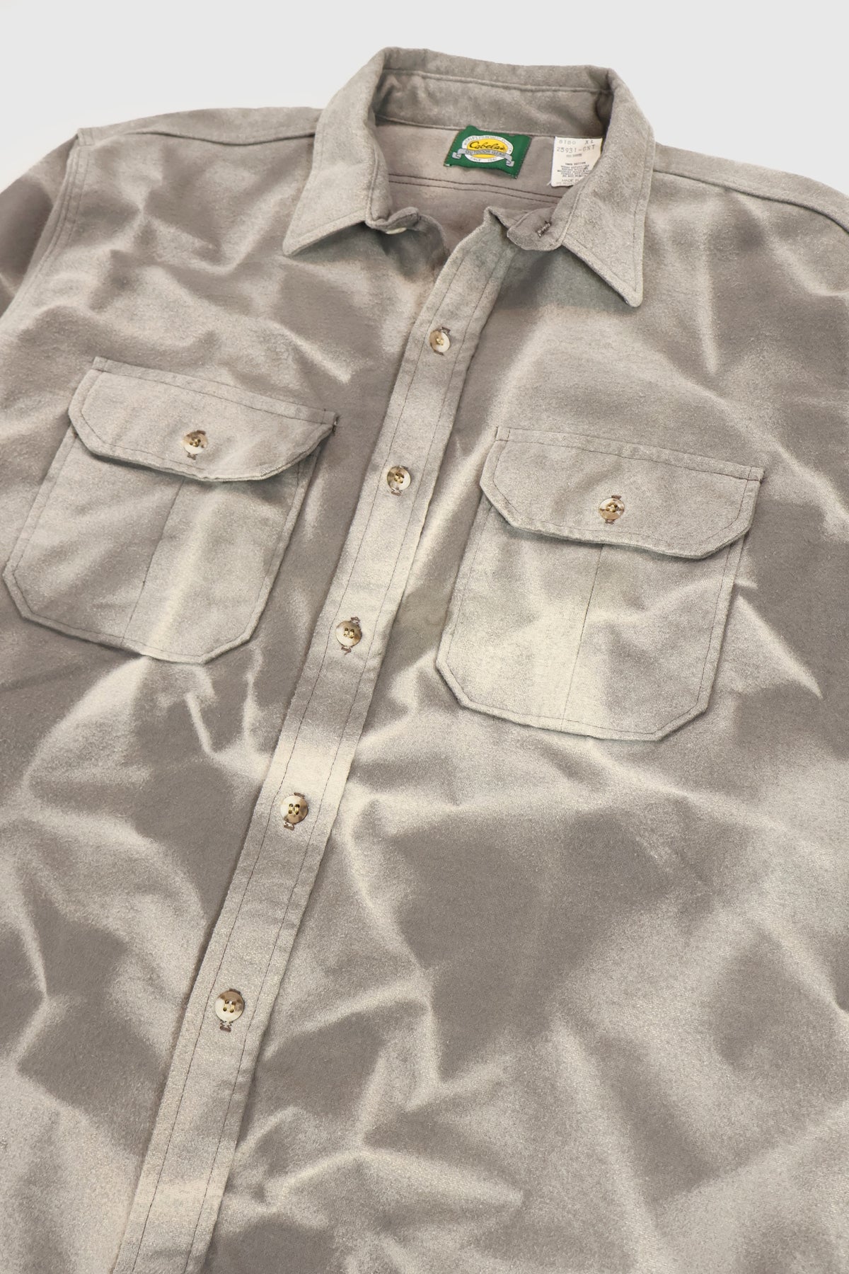 Vintage Cabela's Heavyweight Flannel Button-Down Shirt Image 2