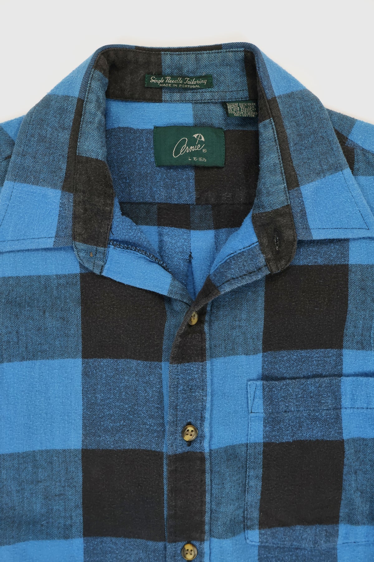 Vintage Arnie Flannel Button-Down Shirt Image 2