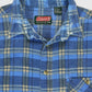 Vintage Coleman Plaid Flannel Button-Down Shirt Image 2